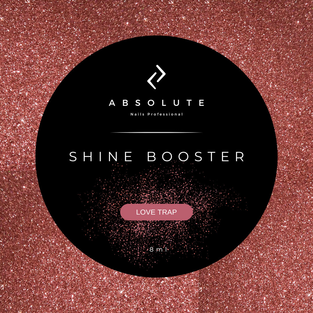 Shine Booster LOVE TRAP (Red) Glitter Paint gel 8ml
