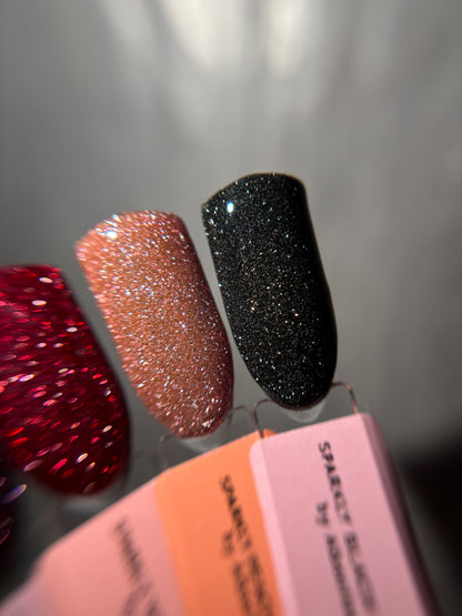 Sparkly Black Gel Polish 15ml