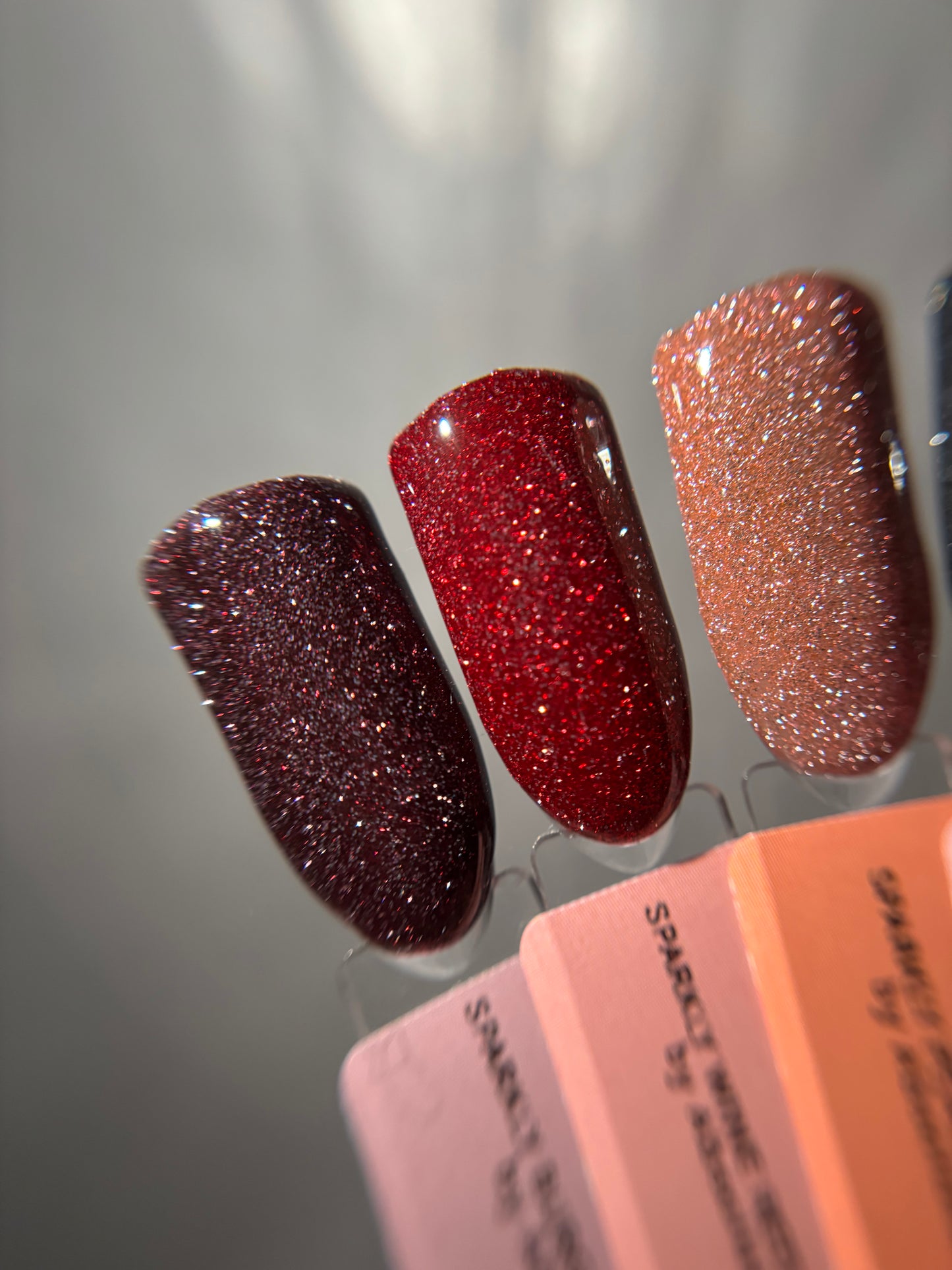 Sparkly Burgundy Gel Polish 15ml