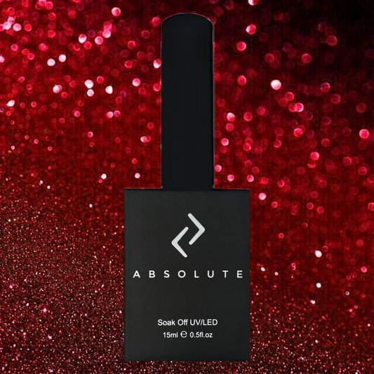 Sparkly Wine Red Gel Polish 15ml