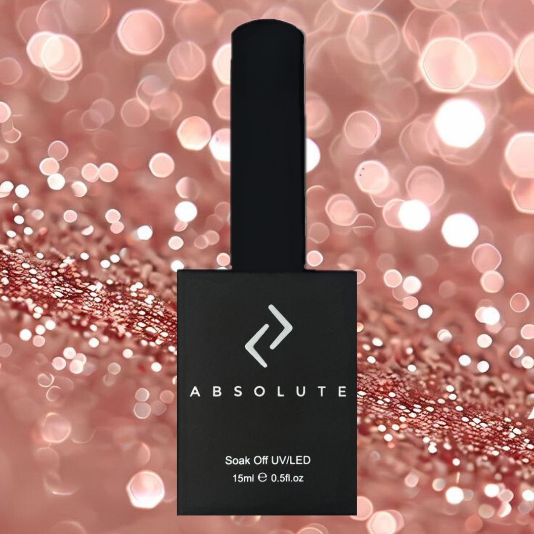 Sparkly Peach Gel Polish 15ml
