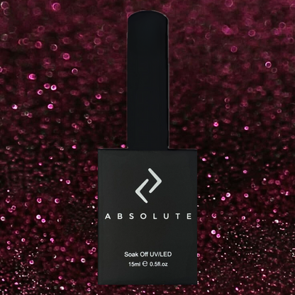 Sparkly Burgundy Gel Polish 15ml