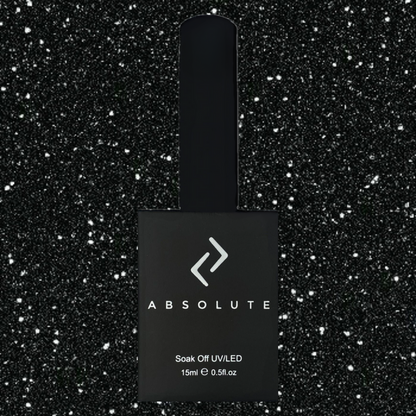 Sparkly Black Gel Polish 15ml