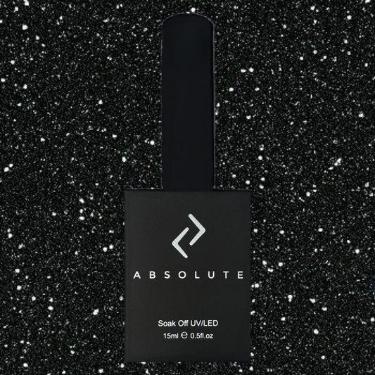 Sparkly Black Gel Polish 15ml
