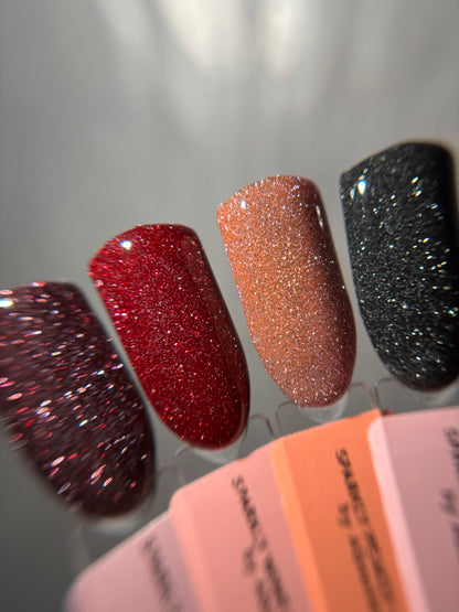 Sparkly Wine Red Gel Polish 15ml