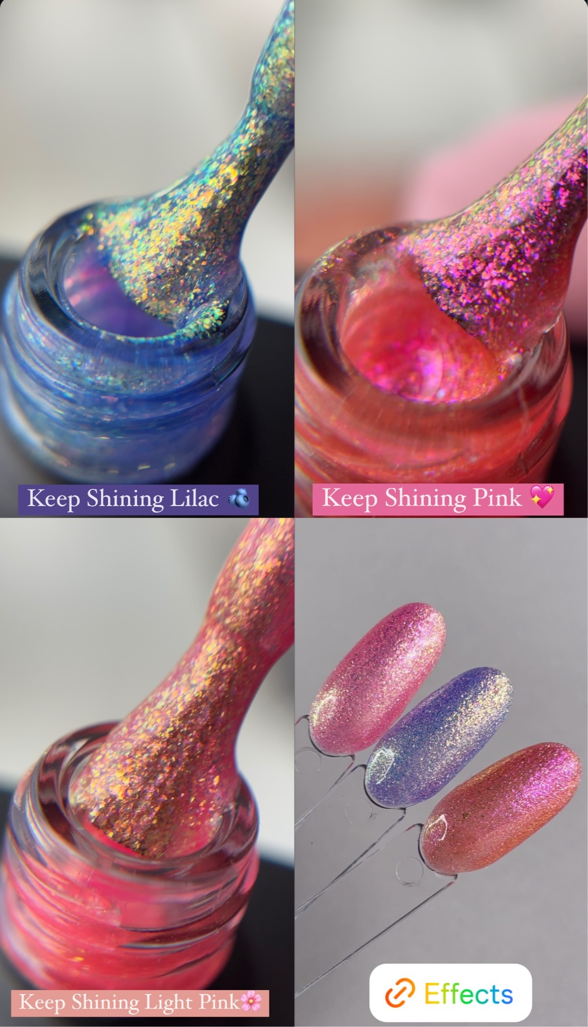 Keep Shining Light Pink 15ml