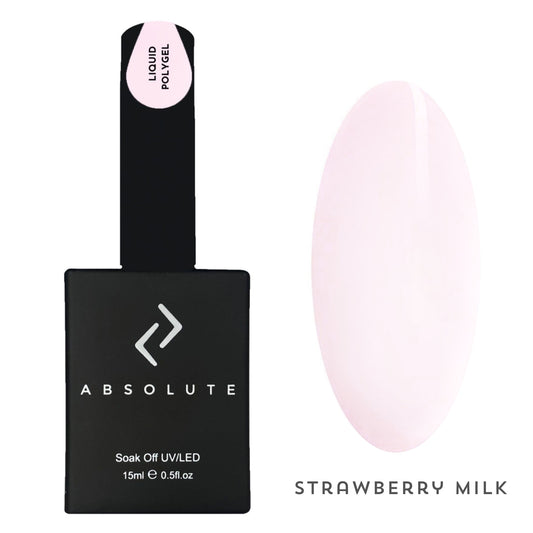 Liquid Polygel Strawberry Milk 15ml