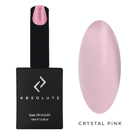 Liquid gel in bottle CRYSTAL PINK 15ml