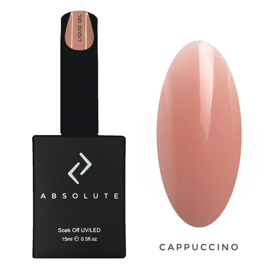 Liquid gel in bottle CAPPUCCINO 15ml