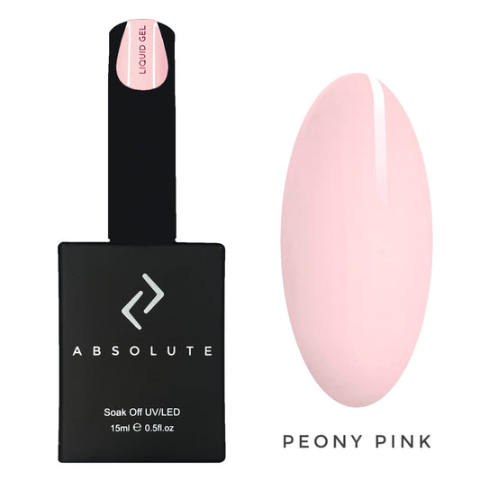Liquid gel in bottle PEONY PINK 15ml
