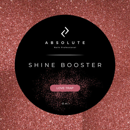 Shine Booster LOVE TRAP (Red) Glitter Paint gel 8ml