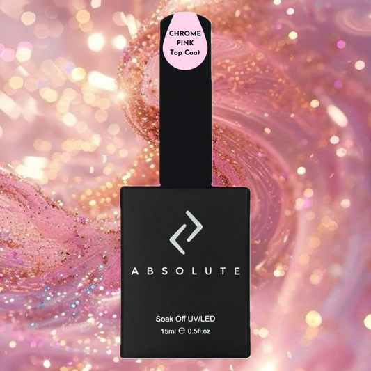 CHROME PINK Top Coat 15ml
